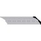 Ekena Millwork 3"H x 3"P x 4 1/4"F x 94 1/2"L, (1 7/8" Repeat) Jackson Egg & Dart with Rope Crown Moulding MLD03X03X04JA - alternate 1